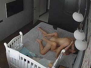 Spying on incredible sex of a married couple