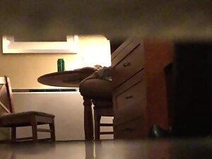 Peeping on erotic moments in neighbor's apartment Picture 1