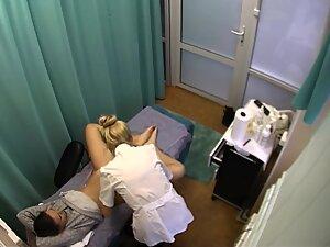 Hidden cam caught fitness girl getting a wax job Picture 6