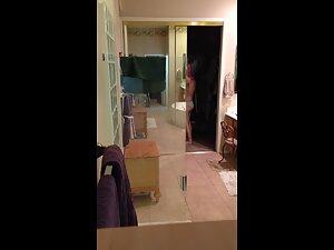 Spying on naked stepmom in the bathroom Picture 4