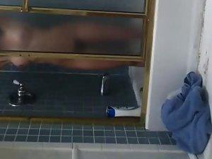 Epic voyeur video of hot naked sister in bathroom